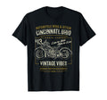 Cincinnati Oh Usa Distressed Motorcycle T-Shirt - Unique Graphic for Adults - T-Shirt, Sweatshirt, Hoodie
