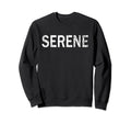 Serene Distressed Mindfulness Meditation Sweatshirt - Graphic Print Unisex - T-Shirt, Sweatshirt, Hoodie