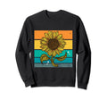 Sunflower Floral Aesthetics Nature Sweatshirt - Graphic Print for Adults - T-Shirt, Sweatshirt, Hoodie