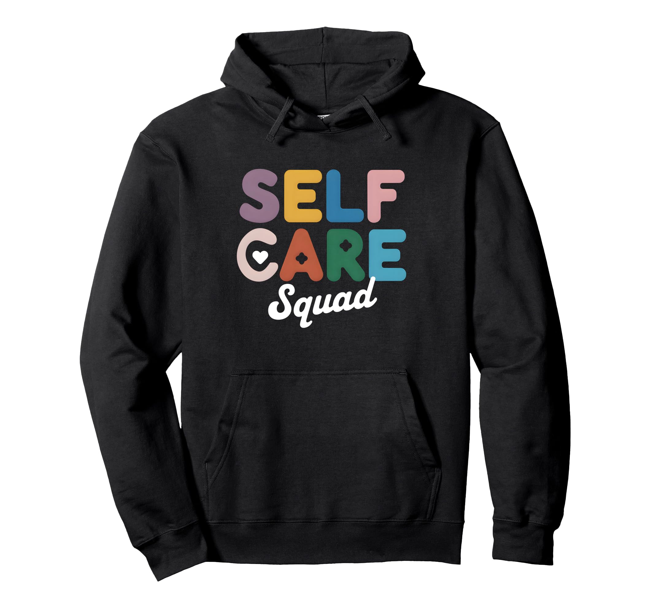 Mental Health Awareness Self Care Hoodie - Aesthetic Graphic for Adults - T-Shirt, Sweatshirt, Hoodie