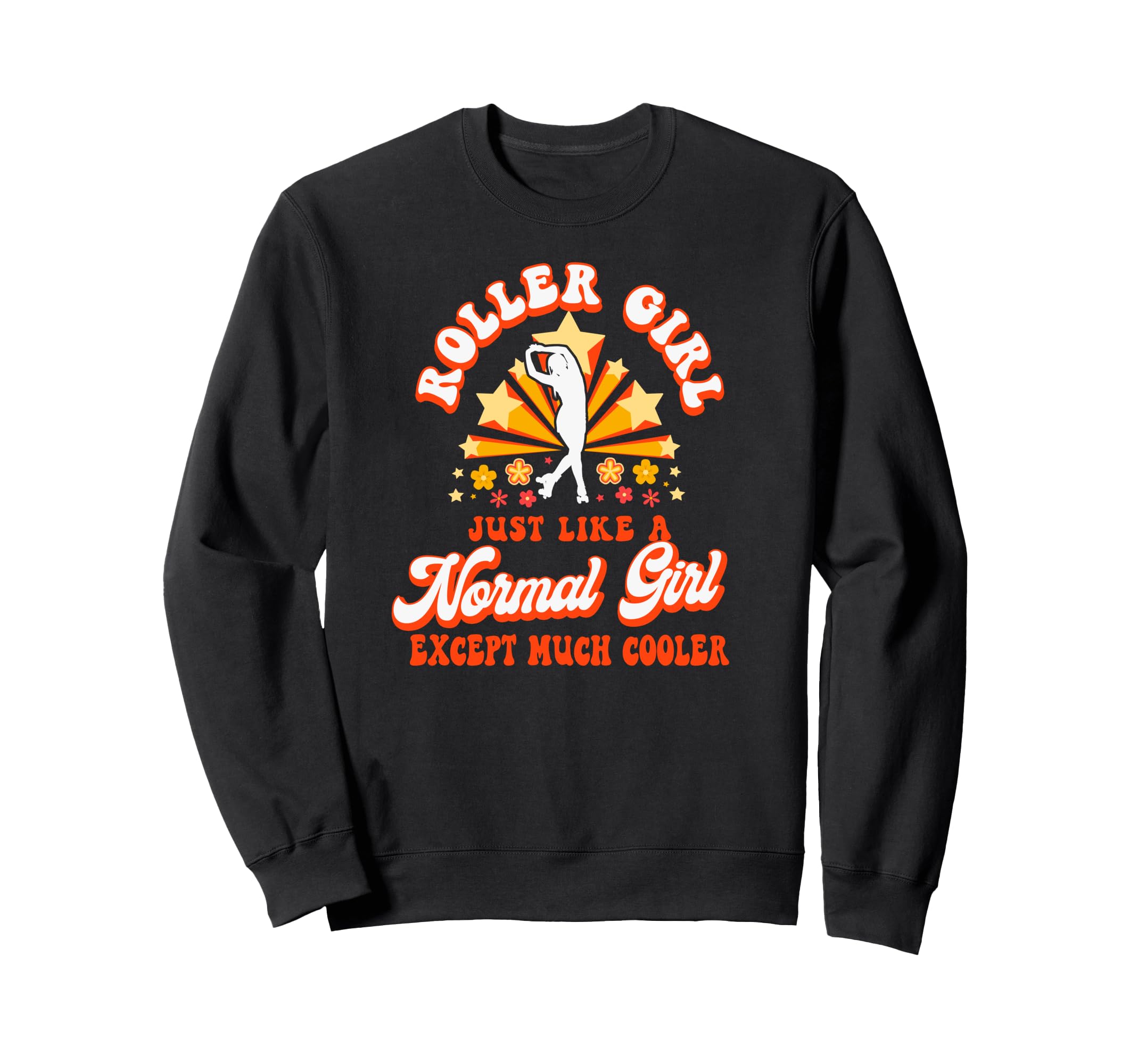 Roller Skating Skate 1970S Sweatshirt - Unique Graphic Men Women - T-Shirt, Sweatshirt, Hoodie