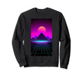 80S Retrowave Vaporwave Synthwave Sweatshirt - Casual Everyday Wear Unisex - T-Shirt, Sweatshirt, Hoodie
