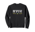 Kyiv Ukraine 70S 80S Type Sweatshirt - Aesthetic Graphic Men Women - T-Shirt, Sweatshirt, Hoodie