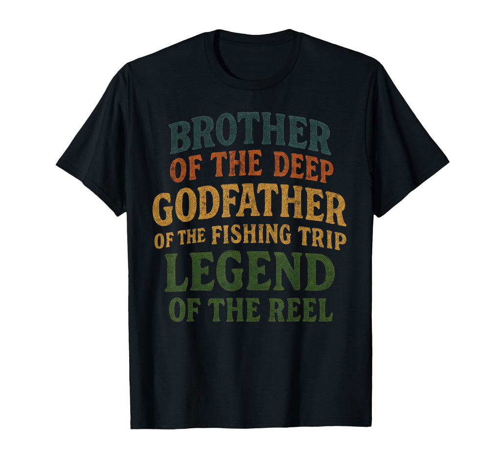 Legend Reel Fishing Typography T-Shirt - Minimalist Print Unisex - T-Shirt, Sweatshirt, Hoodie
