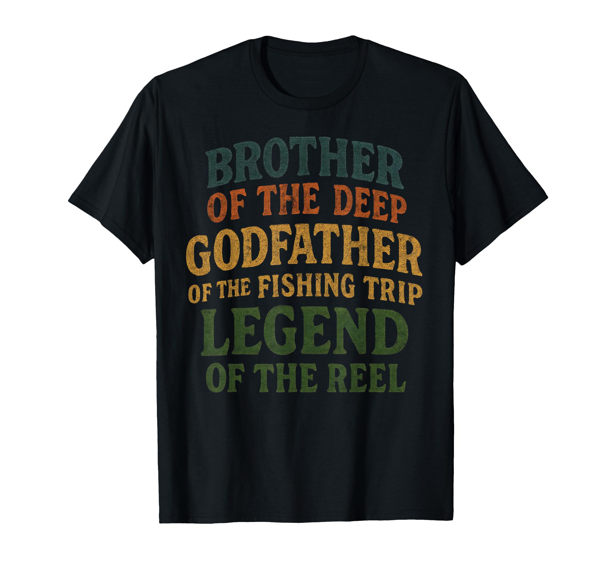 Legend Reel Fishing Typography T-Shirt - Minimalist Print Unisex - T-Shirt, Sweatshirt, Hoodie