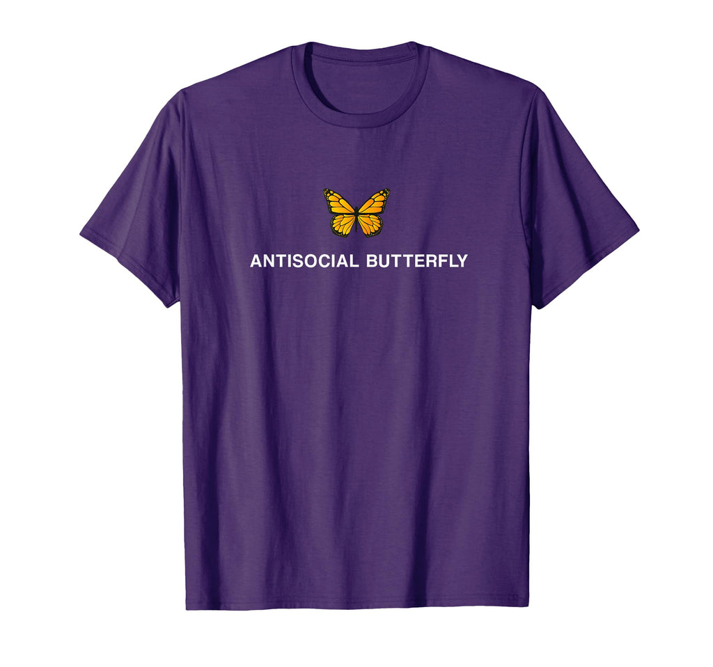 Butterfly Aesthetic Antisocial Butterfly T-Shirt - Aesthetic Graphic Unisex - T-Shirt, Sweatshirt, Hoodie