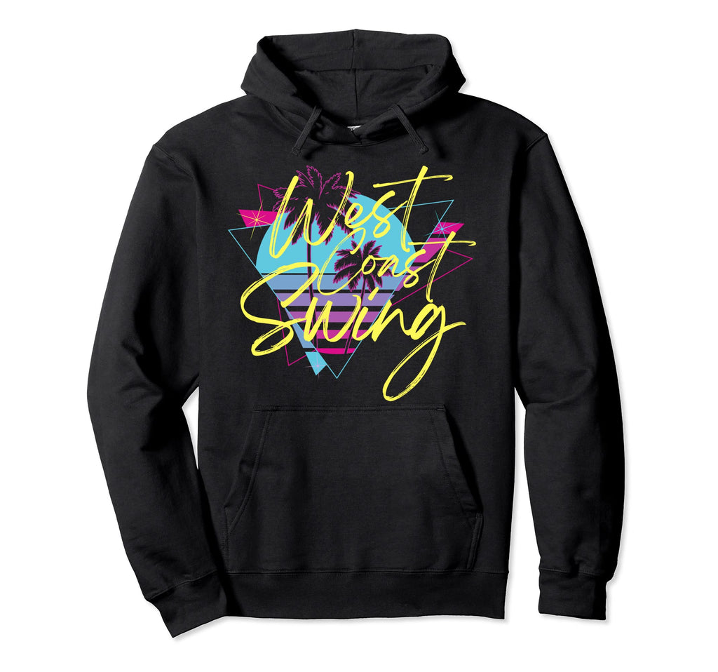 West Coast Swing Hoodie - Minimalist Print for Adults - T-Shirt, Sweatshirt, Hoodie