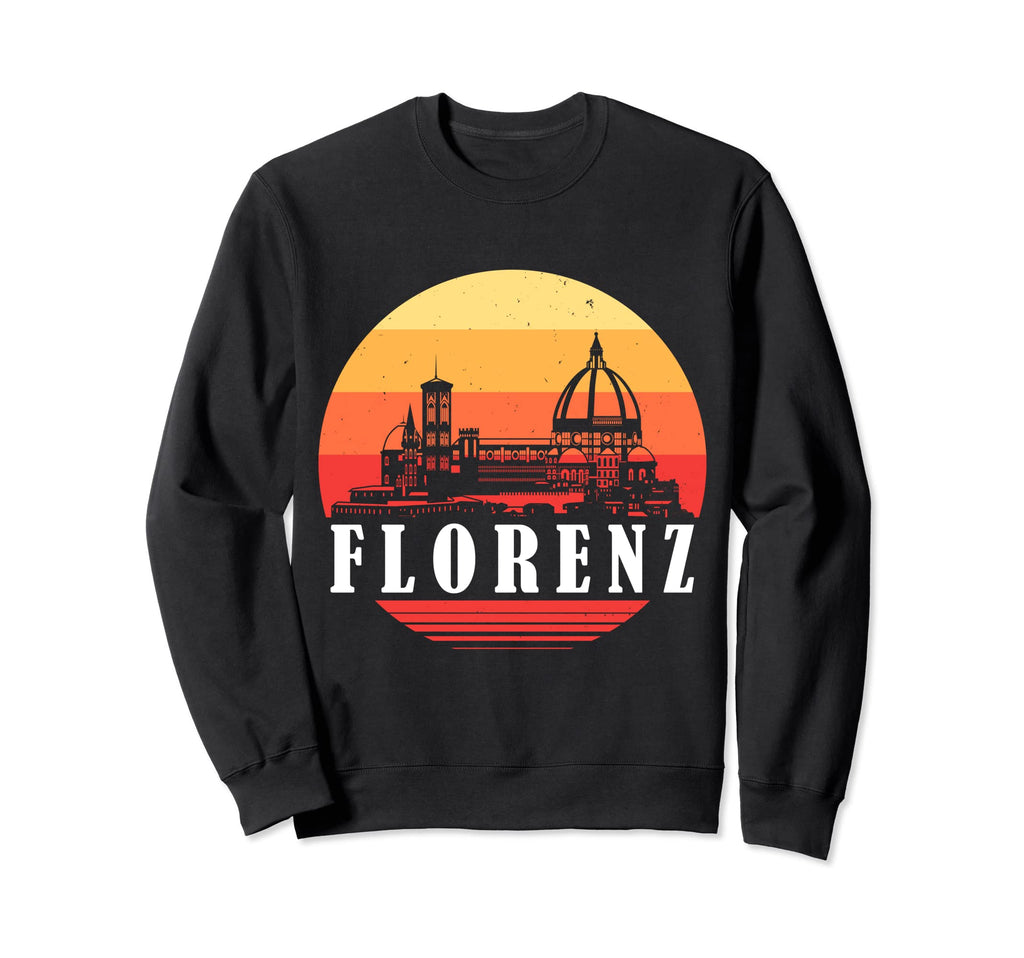 Florence Skyline Sunset Sweatshirt - Novelty Apparel Unisex - T-Shirt, Sweatshirt, Hoodie