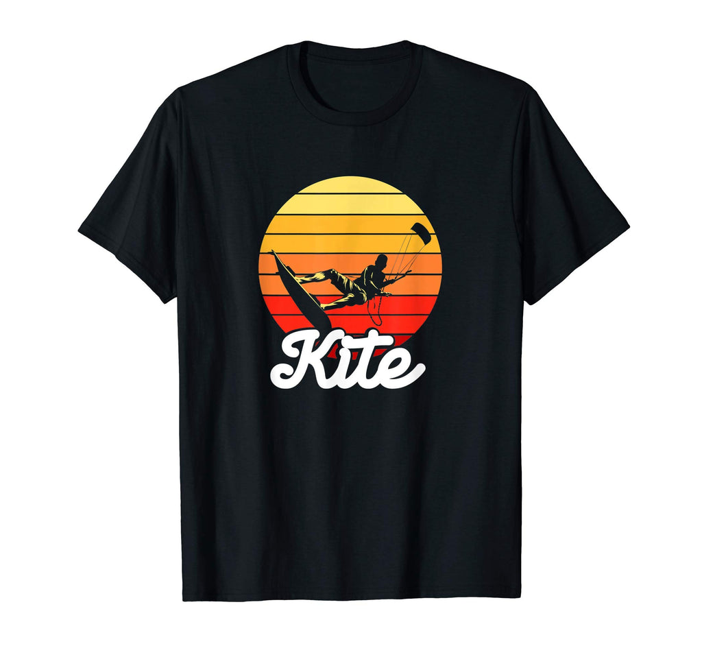Kite Surf Sunset Kiteboarding T-Shirt - Novelty Apparel for Adults - T-Shirt, Sweatshirt, Hoodie