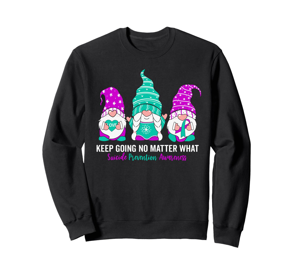 Suicide Prevention Awareness Sweatshirt - Minimalist Print for Adults - T-Shirt, Sweatshirt, Hoodie