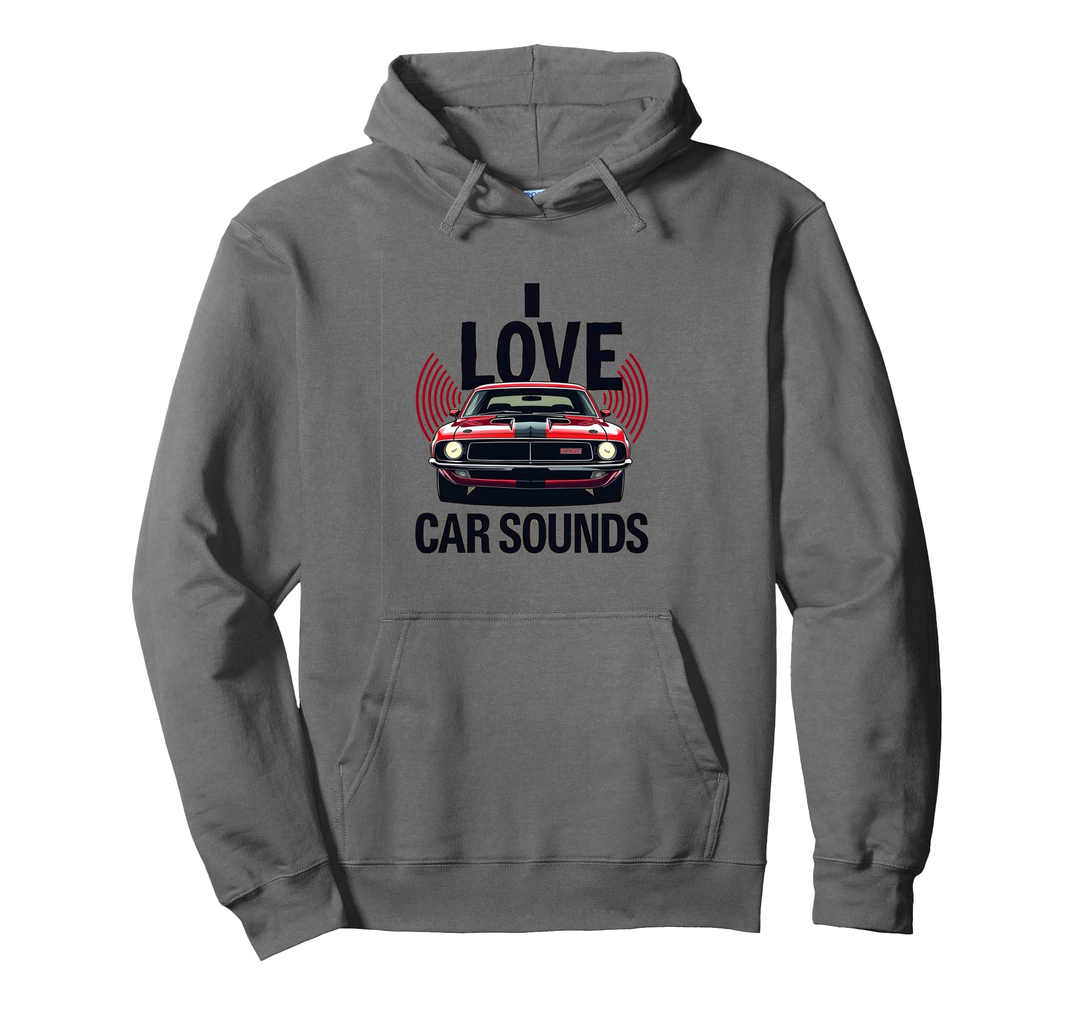 I Love Car Sounds Automotive Enthusiast Hoodie - Unique Graphic Unisex - T-Shirt, Sweatshirt, Hoodie