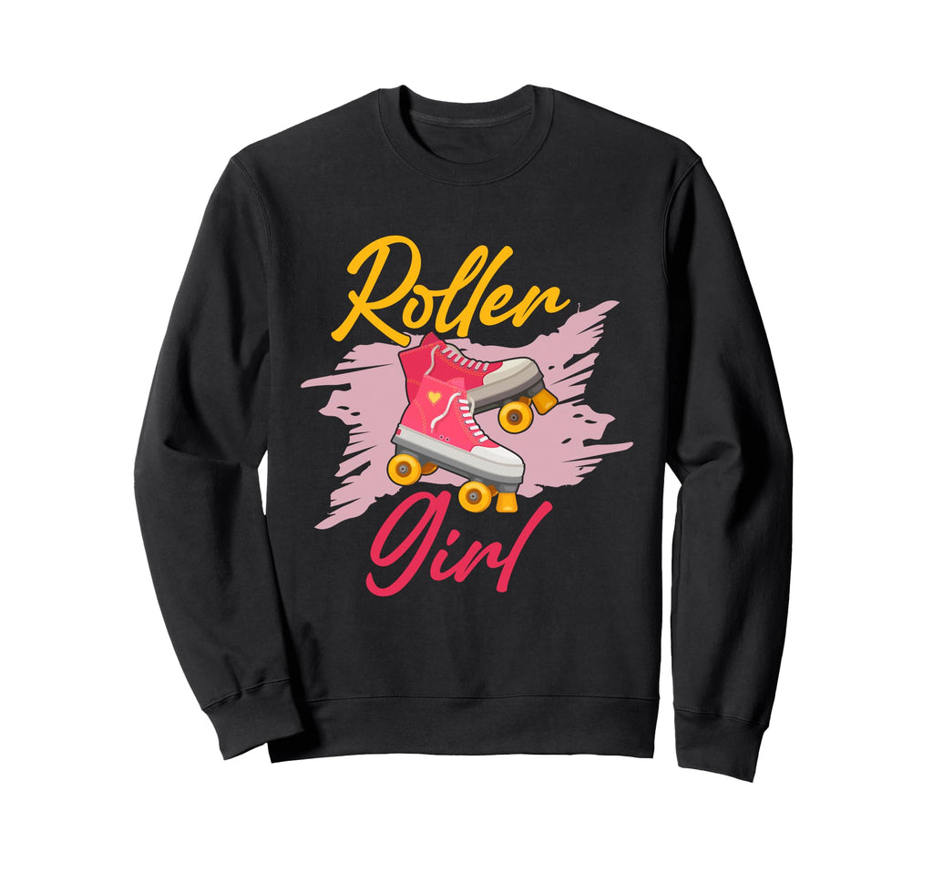Roller Skate 70S 80S Skating Sweatshirt - Aesthetic Graphic for Adults - T-Shirt, Sweatshirt, Hoodie