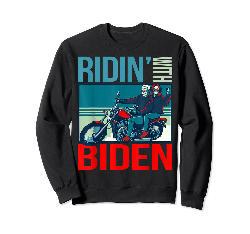 Motorcycle Decor Bigfoot Funny Sweatshirt - Graphic Print Men Women - T-Shirt, Sweatshirt, Hoodie
