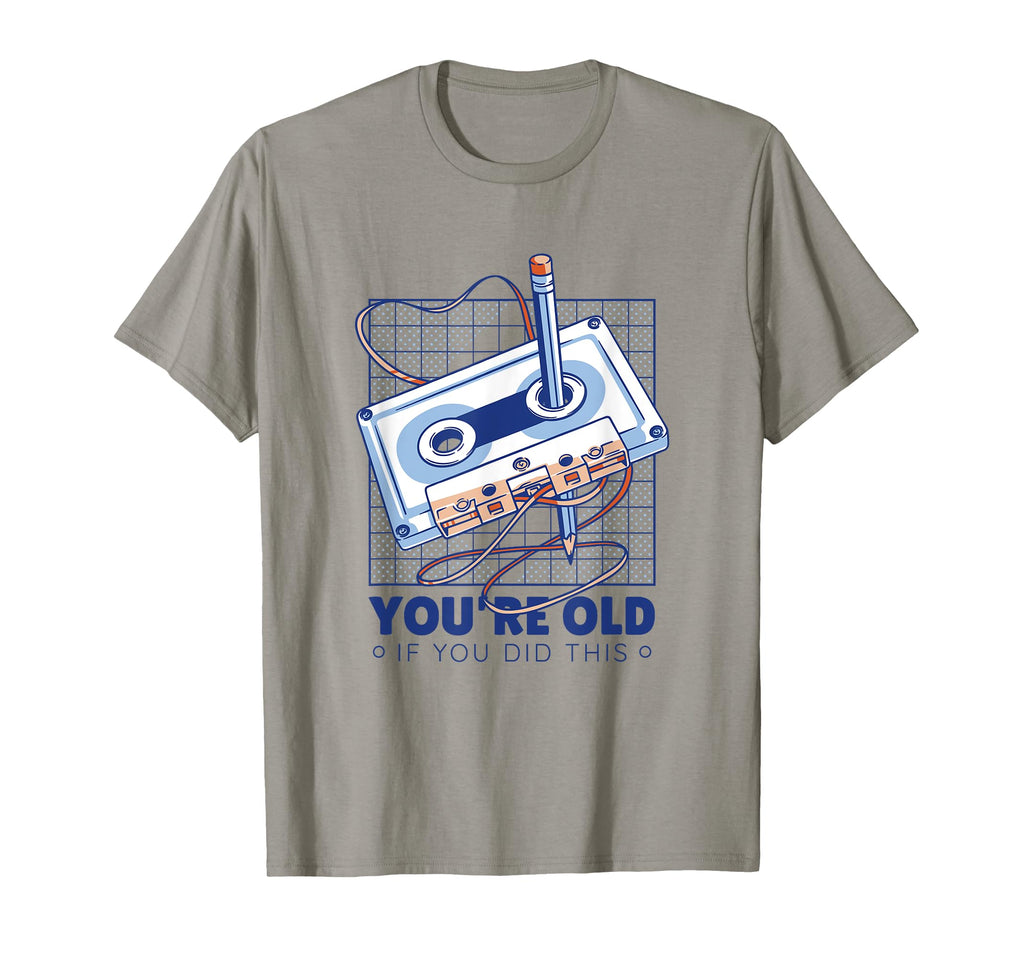 80S 90S Music Mixtape Cassette Tapes T-Shirt - Custom Art Print for Adults - T-Shirt, Sweatshirt, Hoodie