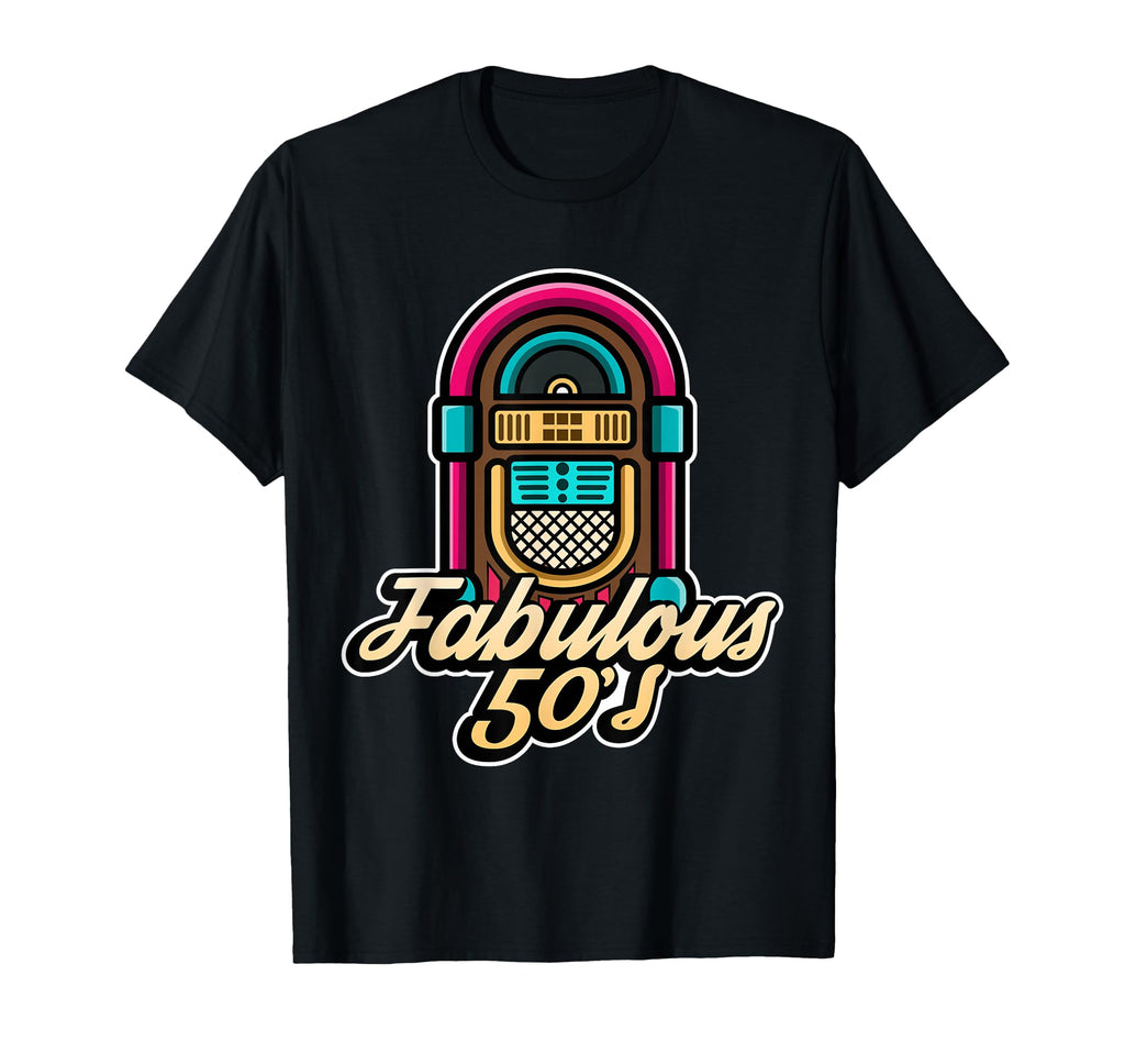 Sock Hop Costume Fabulous 50S Jukebox T-Shirt - Minimalist Print Men Women - T-Shirt, Sweatshirt, Hoodie