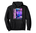 Sendai City 80S Synthwave Boba Tea Hoodie - Minimalist Print for Adults - T-Shirt, Sweatshirt, Hoodie