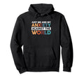 Just Me And My Anxiety Against World Hoodie - Graphic Print Men Women - T-Shirt, Sweatshirt, Hoodie