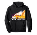 Art Deco Greece Postcard Art Hoodie - Casual Everyday Wear Men Women - T-Shirt, Sweatshirt, Hoodie