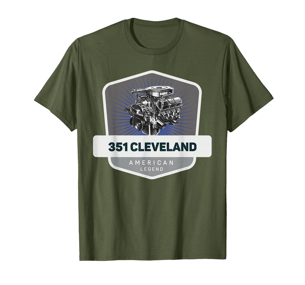 351 Cleveland V8 Muscle Car Legend T-Shirt - Minimalist Print Men Women - T-Shirt, Sweatshirt, Hoodie