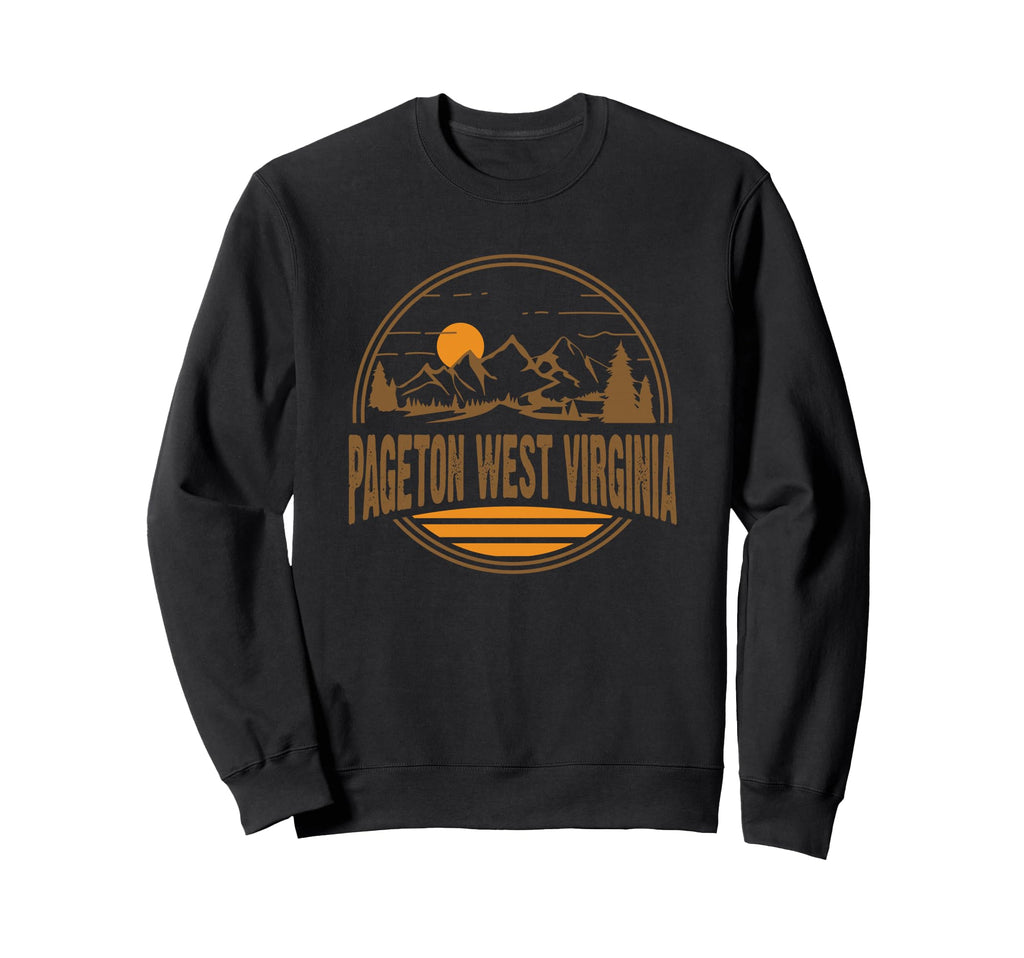 Pageton West Virginia Mountain Sweatshirt - Casual Everyday Wear Men Women - T-Shirt, Sweatshirt, Hoodie