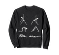 Funny Skeletons Yoga Meditation Chakra Sweatshirt - Trendy Graphic Unisex - T-Shirt, Sweatshirt, Hoodie