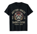 Hattori Hanzo Sword And Sushi T-Shirt - Aesthetic Graphic Men Women - T-Shirt, Sweatshirt, Hoodie