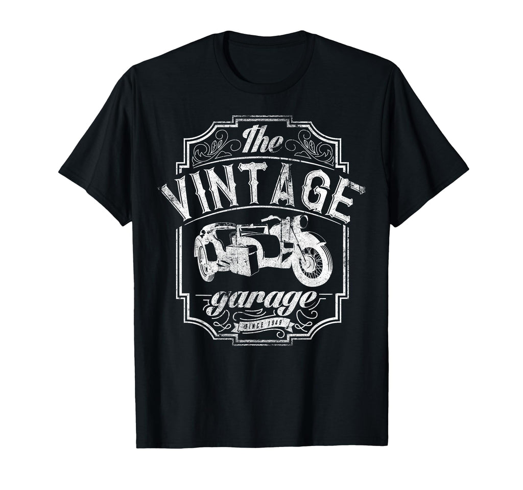 Motorcycle Sidecar Bike Rider T-Shirt - Minimalist Print for Adults - T-Shirt, Sweatshirt, Hoodie