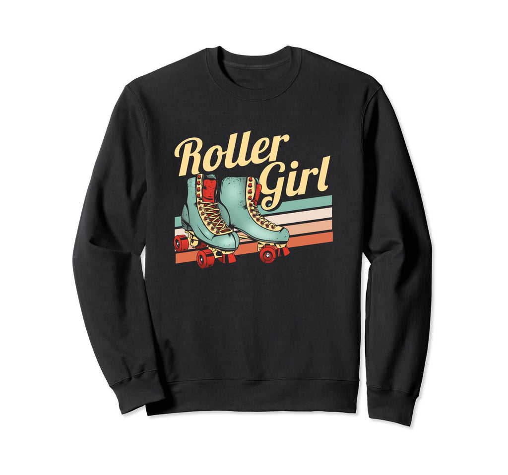 Roller Roller Skates Sweatshirt - Fun Novelty Design for Adults - T-Shirt, Sweatshirt, Hoodie