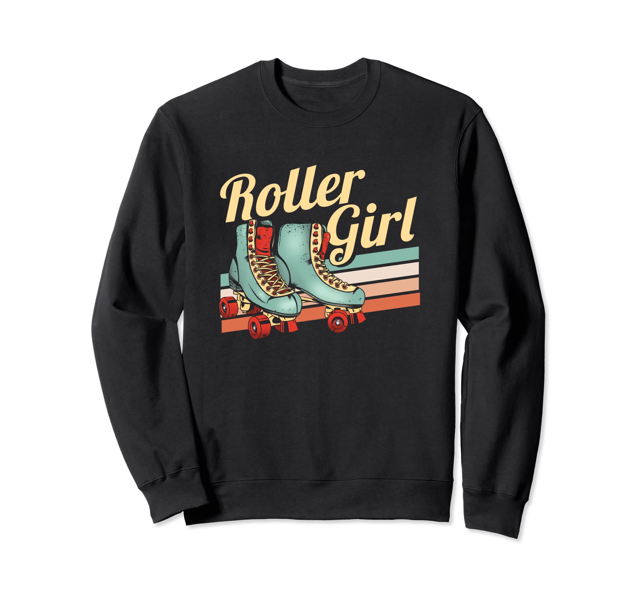 Roller Roller Skates Sweatshirt - Fun Novelty Design for Adults - T-Shirt, Sweatshirt, Hoodie