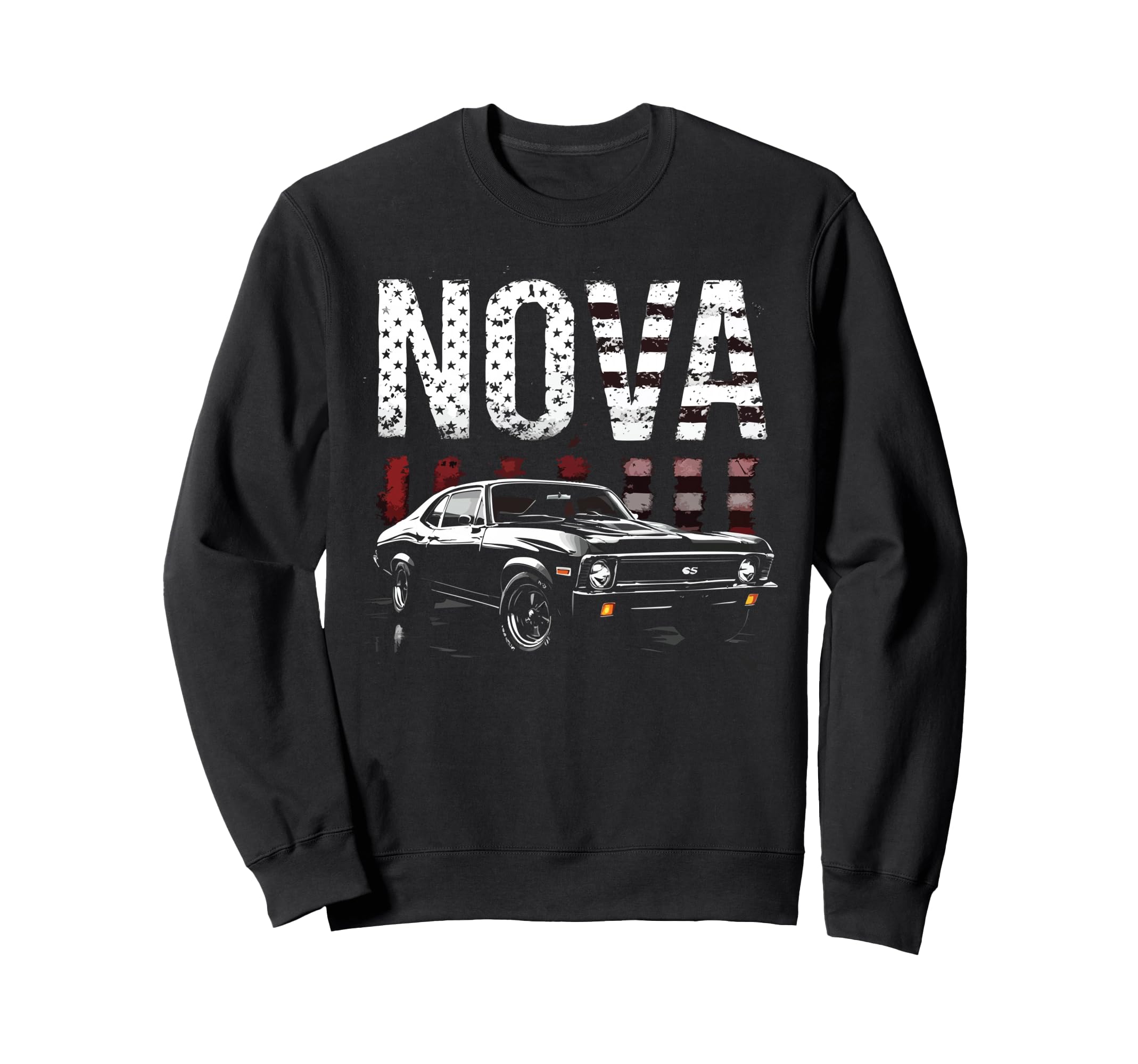 1969 69 Nova Ss Old School American Sweatshirt - Graphic Print for Adults - T-Shirt, Sweatshirt, Hoodie