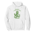 Funny Raccoon Sometimes I Think Then Hoodie - Graphic Print for Adults - T-Shirt, Sweatshirt, Hoodie