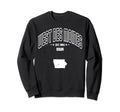 Throwback Athletic West Des Moines Iowa Sweatshirt - Unique Graphic Unisex - T-Shirt, Sweatshirt, Hoodie