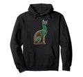 Mid Century Long Neck Cats 50S 60S Hoodie - Trendy Graphic Men Women - T-Shirt, Sweatshirt, Hoodie
