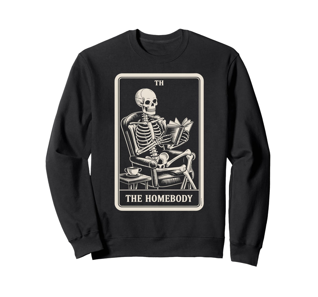 Homebody Tarot Indoorsy Sweatshirt - Casual Everyday Wear Unisex - T-Shirt, Sweatshirt, Hoodie