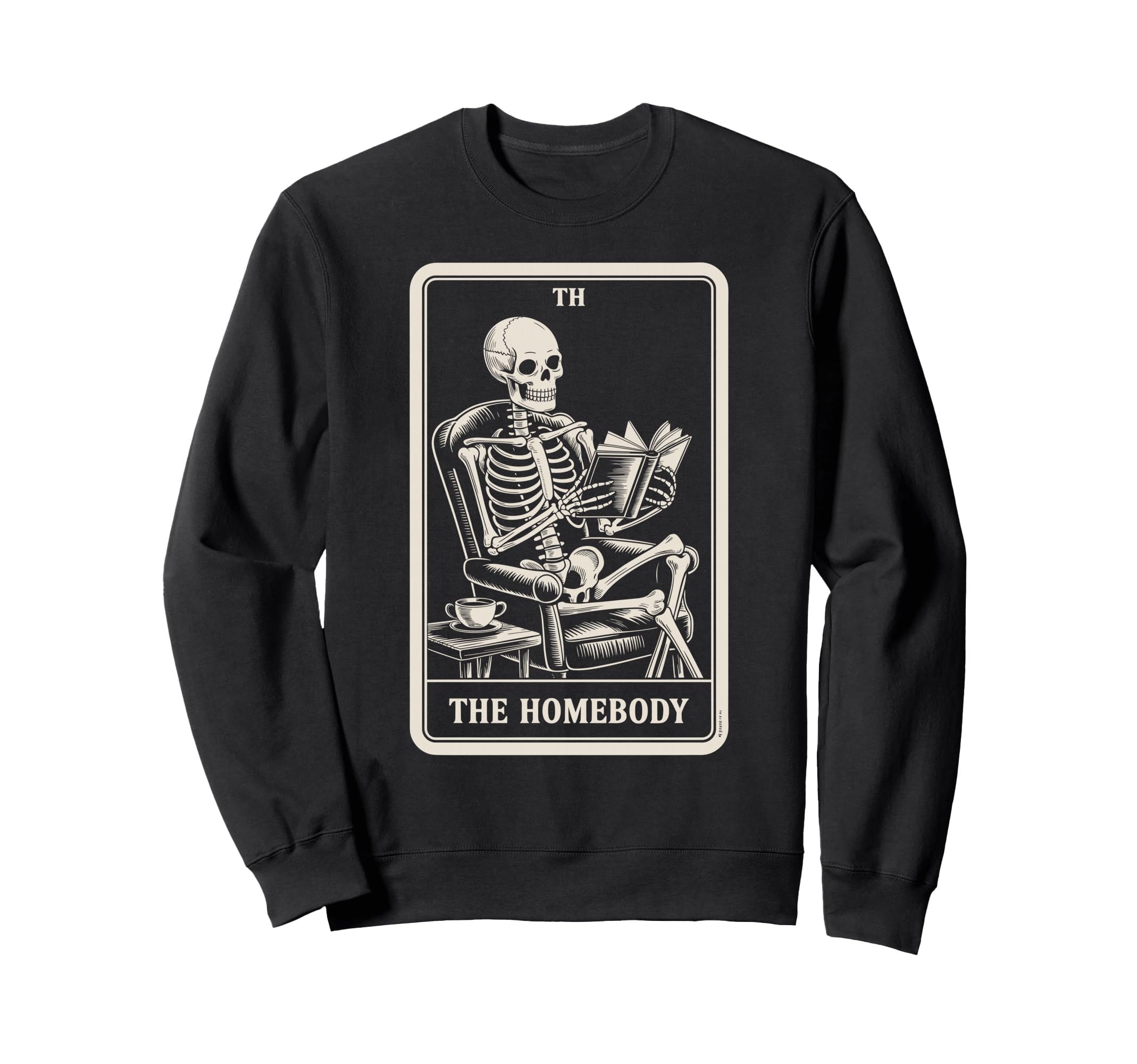 Homebody Tarot Indoorsy Sweatshirt - Casual Everyday Wear Unisex - T-Shirt, Sweatshirt, Hoodie