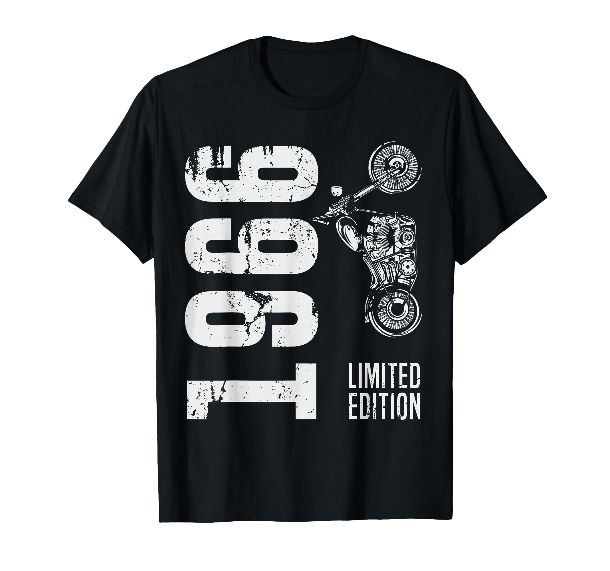 Born 1966 Motorcycle 60Th Birthday T-Shirt - Graphic Print Men Women - T-Shirt, Sweatshirt, Hoodie