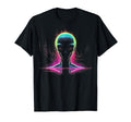 Synthwave Alien Cyberpunk 80S Sci Fi T-Shirt - Custom Art Print Men Women - T-Shirt, Sweatshirt, Hoodie