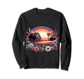 Farmhouse Sunset Blooms Vector Art Sweatshirt - Trendy Graphic Unisex - T-Shirt, Sweatshirt, Hoodie