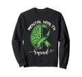 Mental Health Squad Brain Mental Sweatshirt - Trendy Graphic for Adults - T-Shirt, Sweatshirt, Hoodie