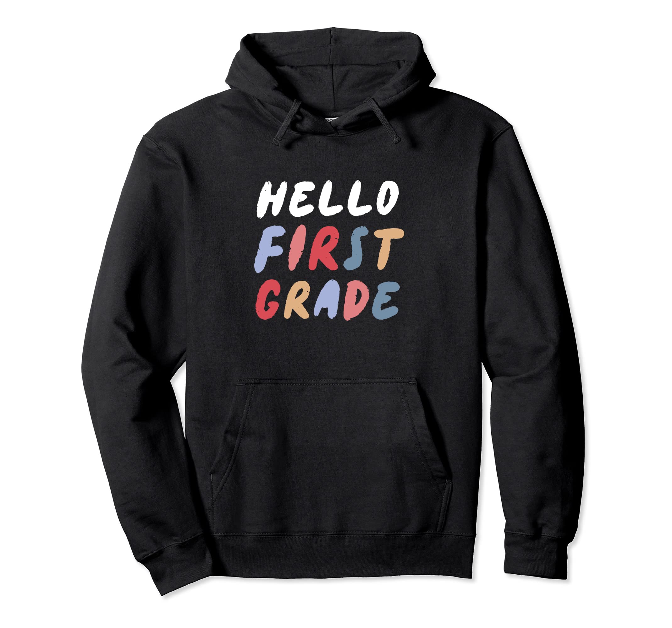Hello 1St Grade Back To School Student Hoodie - Unique Graphic Men Women - T-Shirt, Sweatshirt, Hoodie