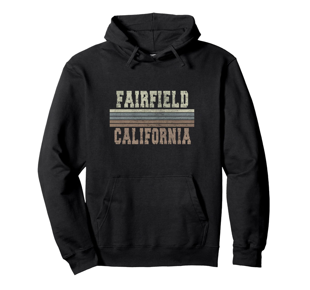 Fairfield California Hoodie - Custom Art Print for Adults - T-Shirt, Sweatshirt, Hoodie