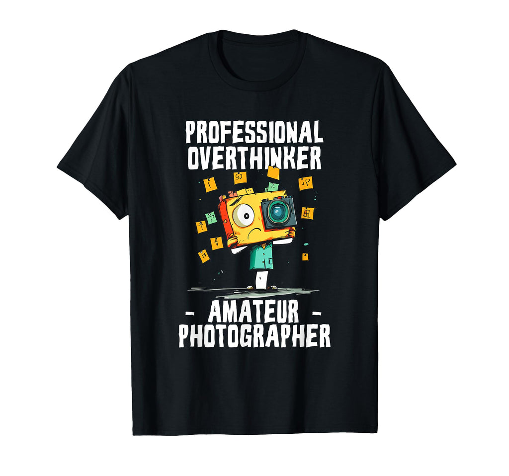 Professional Overthinker Amateur T-Shirt - Minimalist Print for Adults - T-Shirt, Sweatshirt, Hoodie