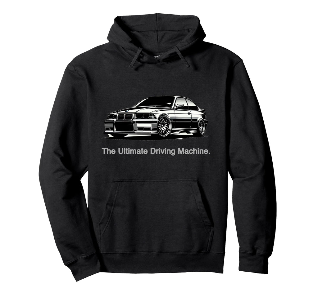 Ultimate Driving Machine Euro E36 Hoodie - Streetwear Style for Adults - T-Shirt, Sweatshirt, Hoodie