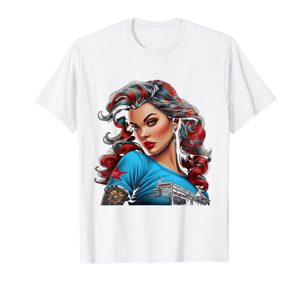 Pinup Pin Up T-Shirt - Aesthetic Graphic Men Women - T-Shirt, Sweatshirt, Hoodie