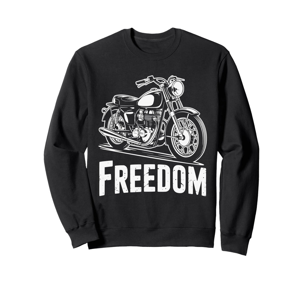 Motorcycle Motorbike Biker Sweatshirt - Aesthetic Graphic Unisex - T-Shirt, Sweatshirt, Hoodie
