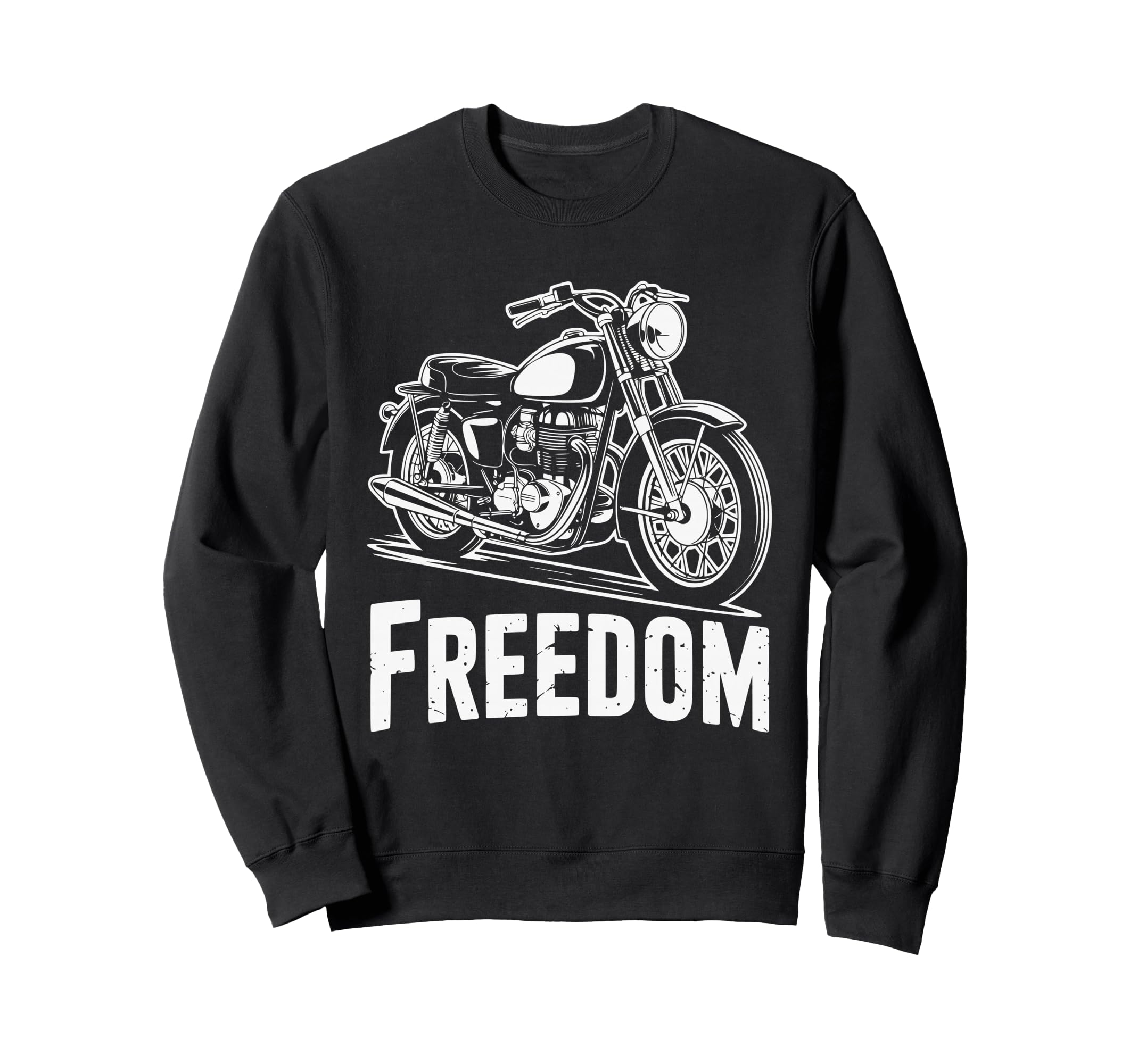 Motorcycle Motorbike Biker Sweatshirt - Aesthetic Graphic Unisex - T-Shirt, Sweatshirt, Hoodie