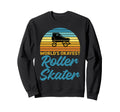 Roller Skating Worlds Okayest Sweatshirt - Unique Graphic for Adults - T-Shirt, Sweatshirt, Hoodie