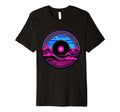 Waves Vinyl Record Vaporwave Music T-Shirt - Aesthetic Graphic Men Women - T-Shirt, Sweatshirt, Hoodie