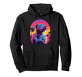 American Staffordshire Terrier 80S Hoodie - Fun Novelty Design Men Women - T-Shirt, Sweatshirt, Hoodie