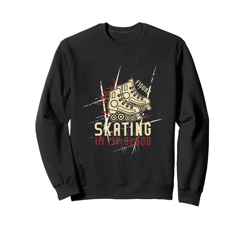 Vibrations Wheels Roller Skate Sweatshirt - Novelty Apparel for Adults - T-Shirt, Sweatshirt, Hoodie